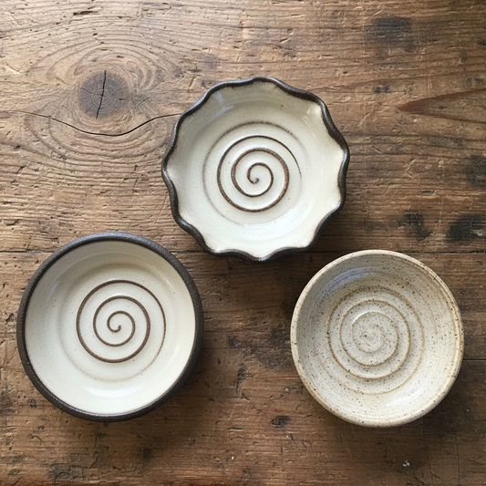 HAYES CERAMICS SOAP DISHES